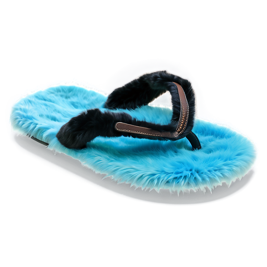 Cozy Faux Fur Flip Flop Png Yrb