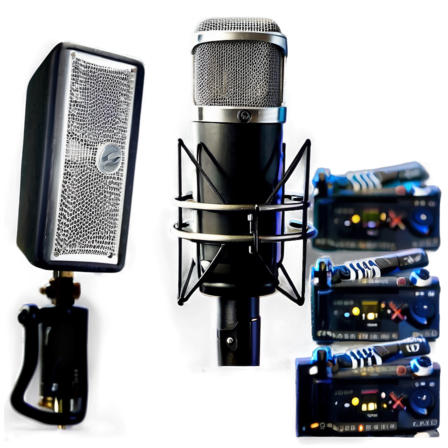 Cozy Recording Studio Setup PNG 91 PNG with transparent background