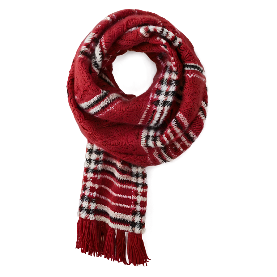 Cozy Red Scarf PNG 77 PNG image with a transparent background, free high-resolution download