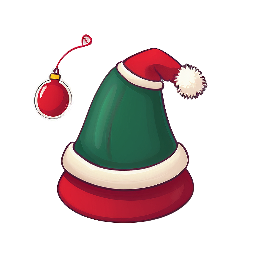 Cozy Santa Hat Picture Png Muf77