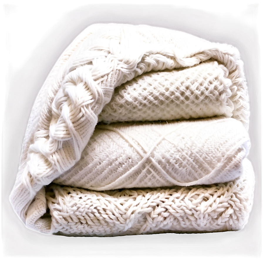 Cozy White Blanket Png Joe