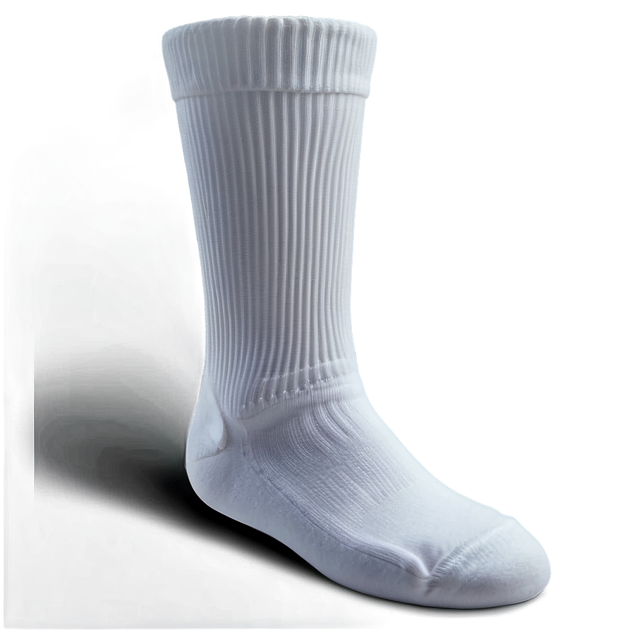 Cozy White Socks Png 95