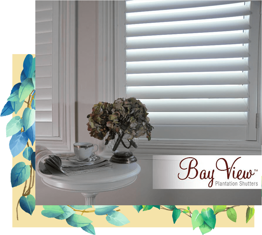 Cozy Window Setupwith Plantation Shutters