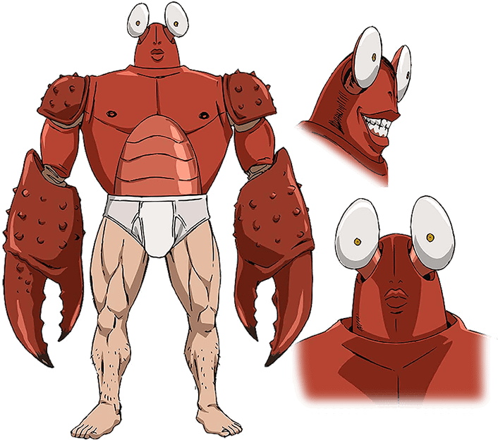 One Punch Man Crab Guy, HD Png Download PNG with transparent background