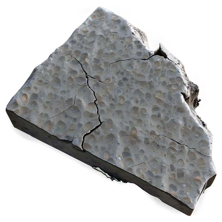 Cracked Concrete Surface Png Otq