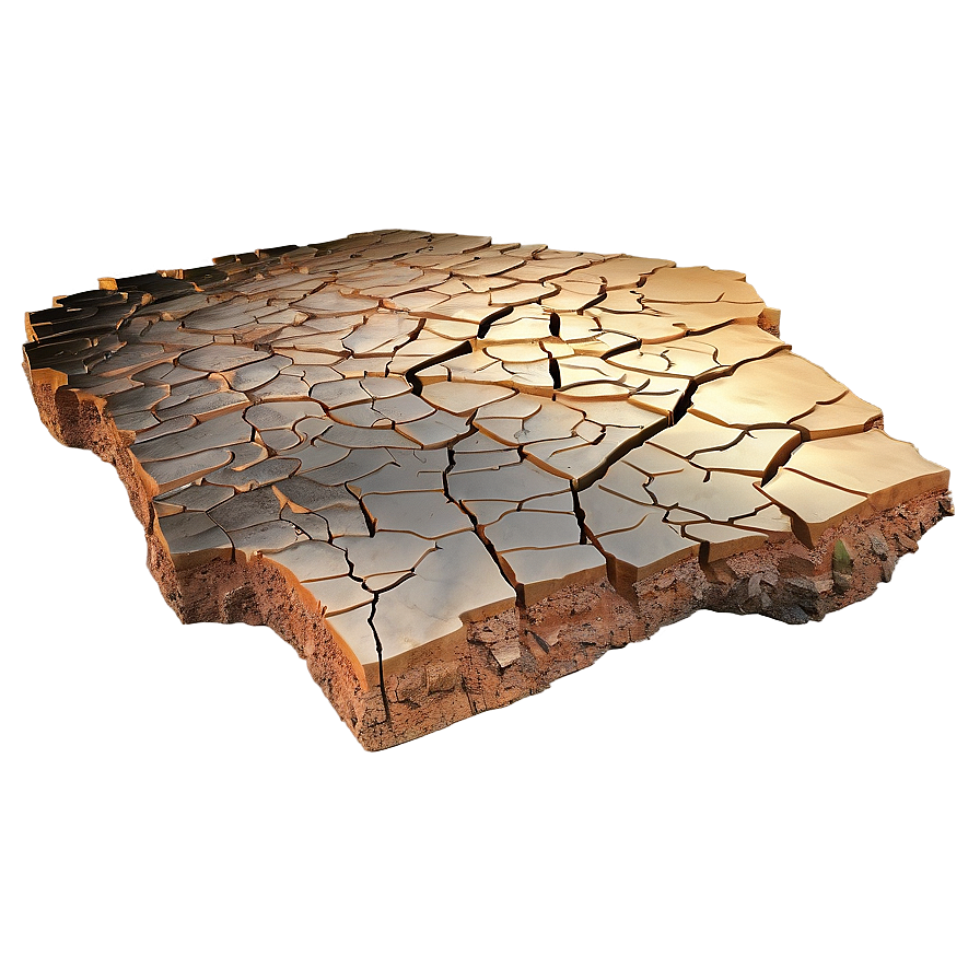 Cracked Earth Effect Png 88