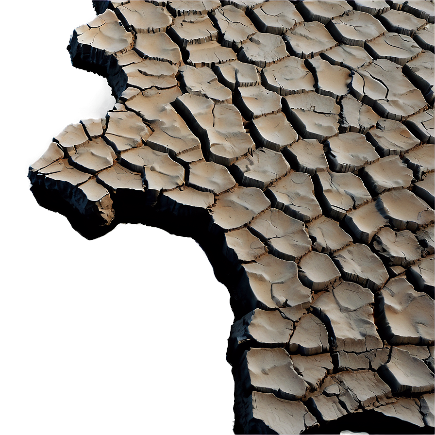 Cracked Earth Overlay Texture Png 06252024