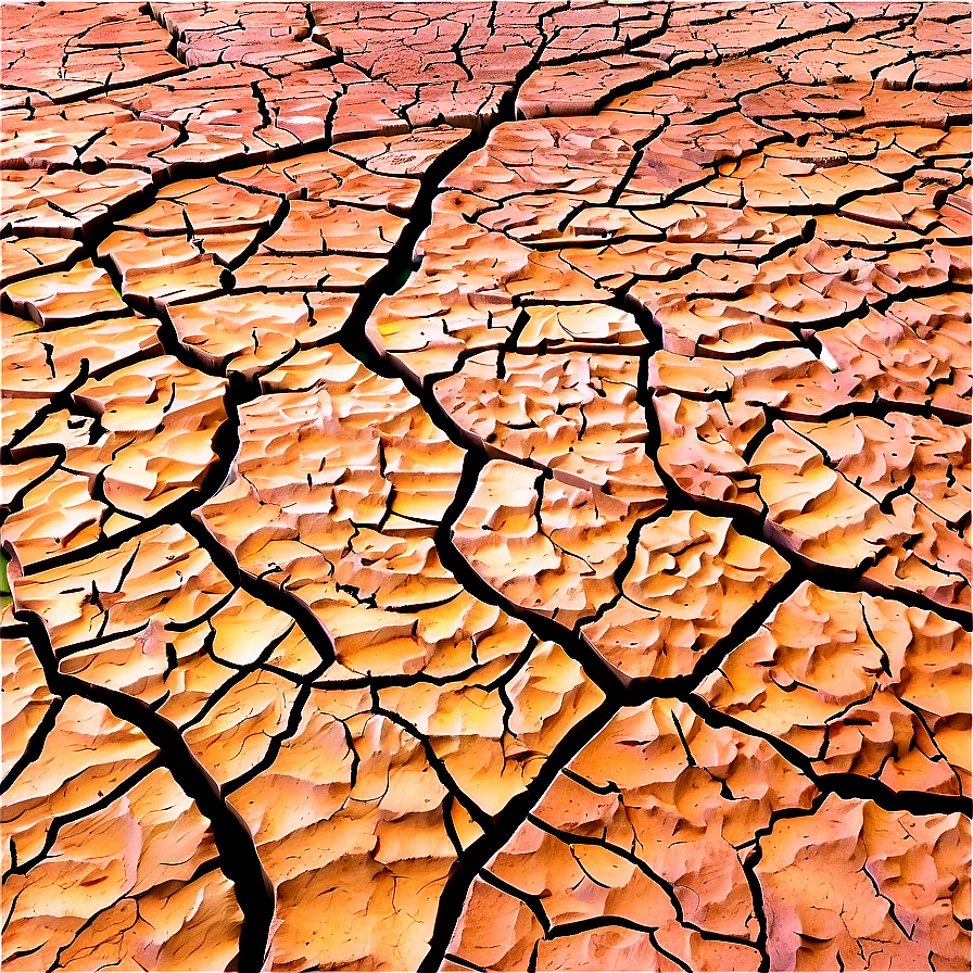 Cracked Earth Overlay Texture Png Onm23