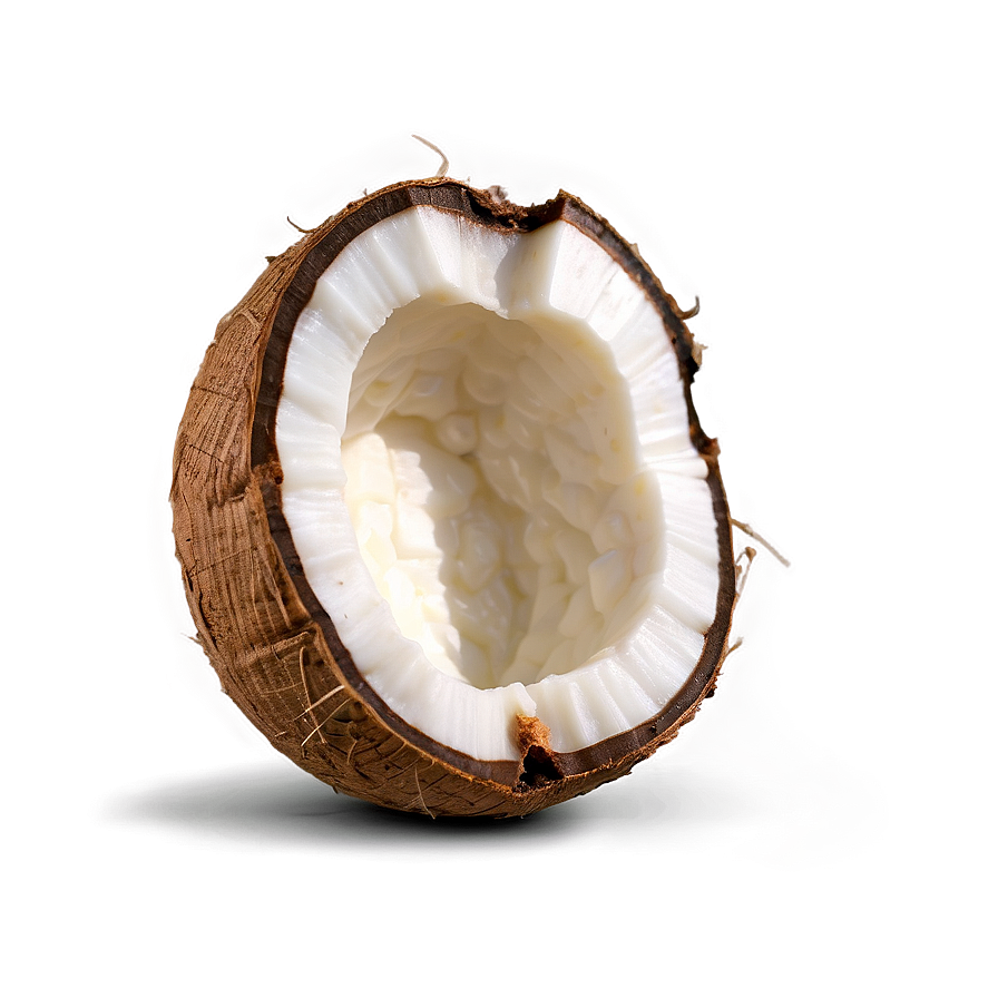 Cracked Open Coconut Png Rbc