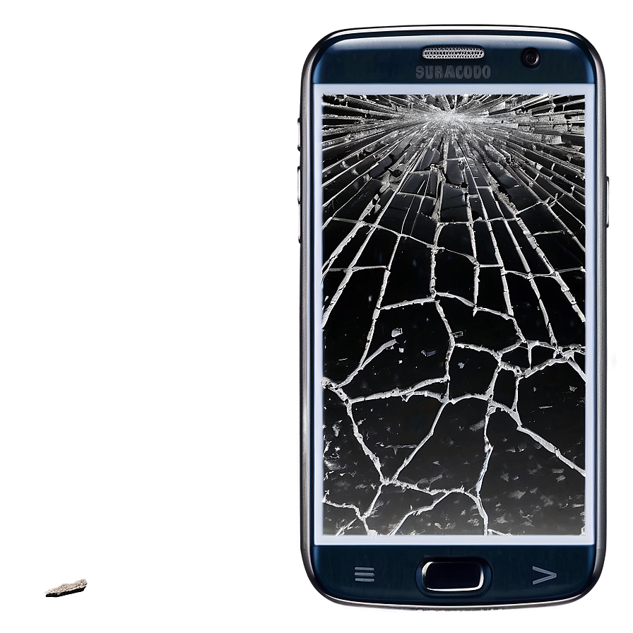 Cracked Phone Screen Effect Png 23