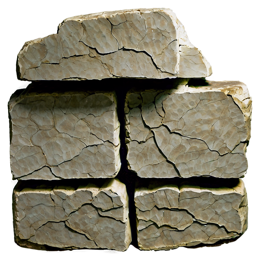 Cracked Stone Brick Png 19