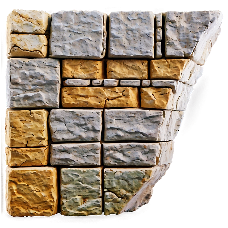 Cracked Stone Brick Png Jup5