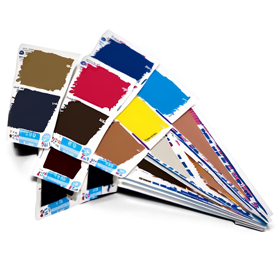 Craft Paint Swatches Png Vca11