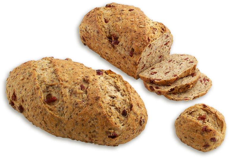 Cranberry Walnut Bread Loaves