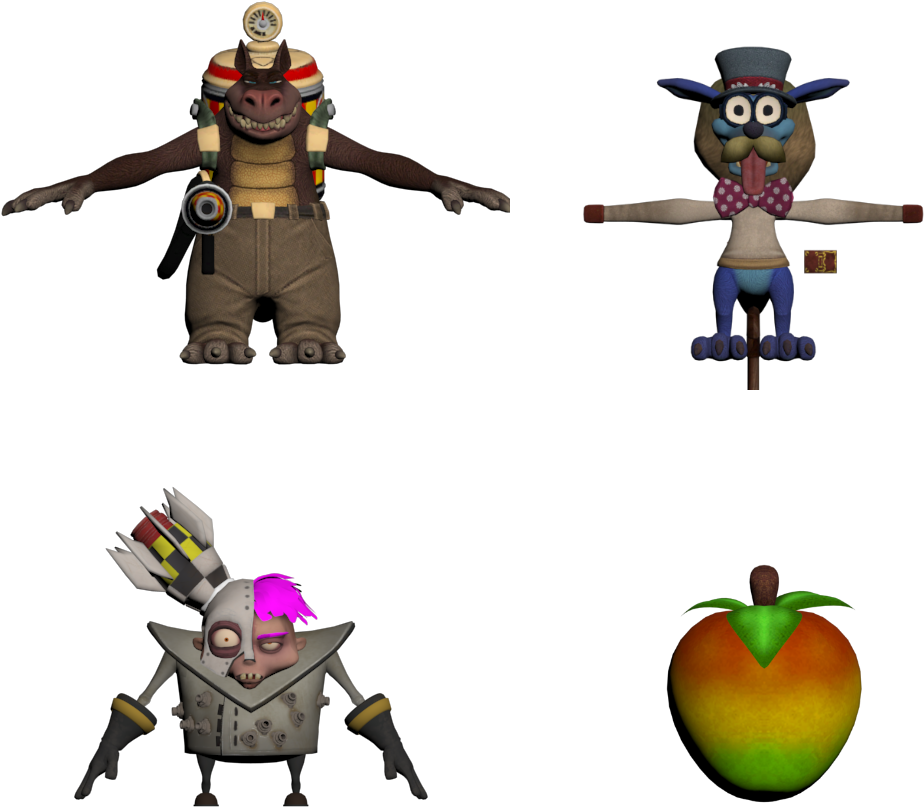 Crash_ Bandicoot_ Characters_ Collection