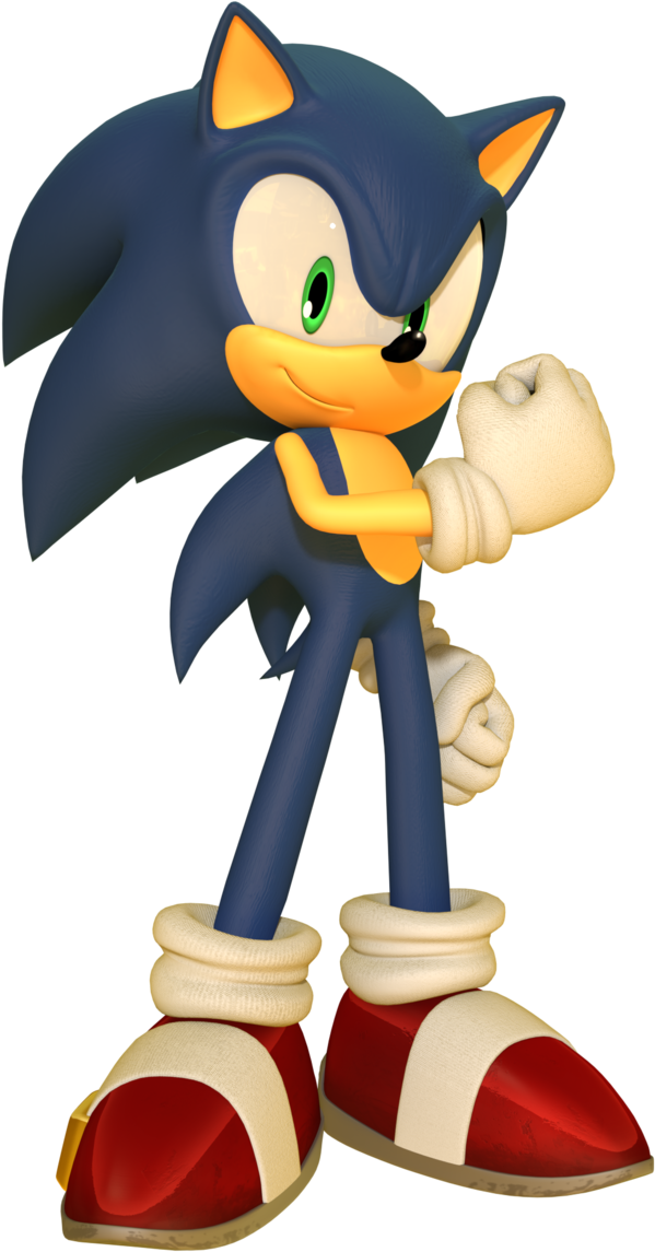 Crash Bandicoot Clipart Mario Sonic - Sonic Forces Sonic Render, HD Png Download PNG with transparent background