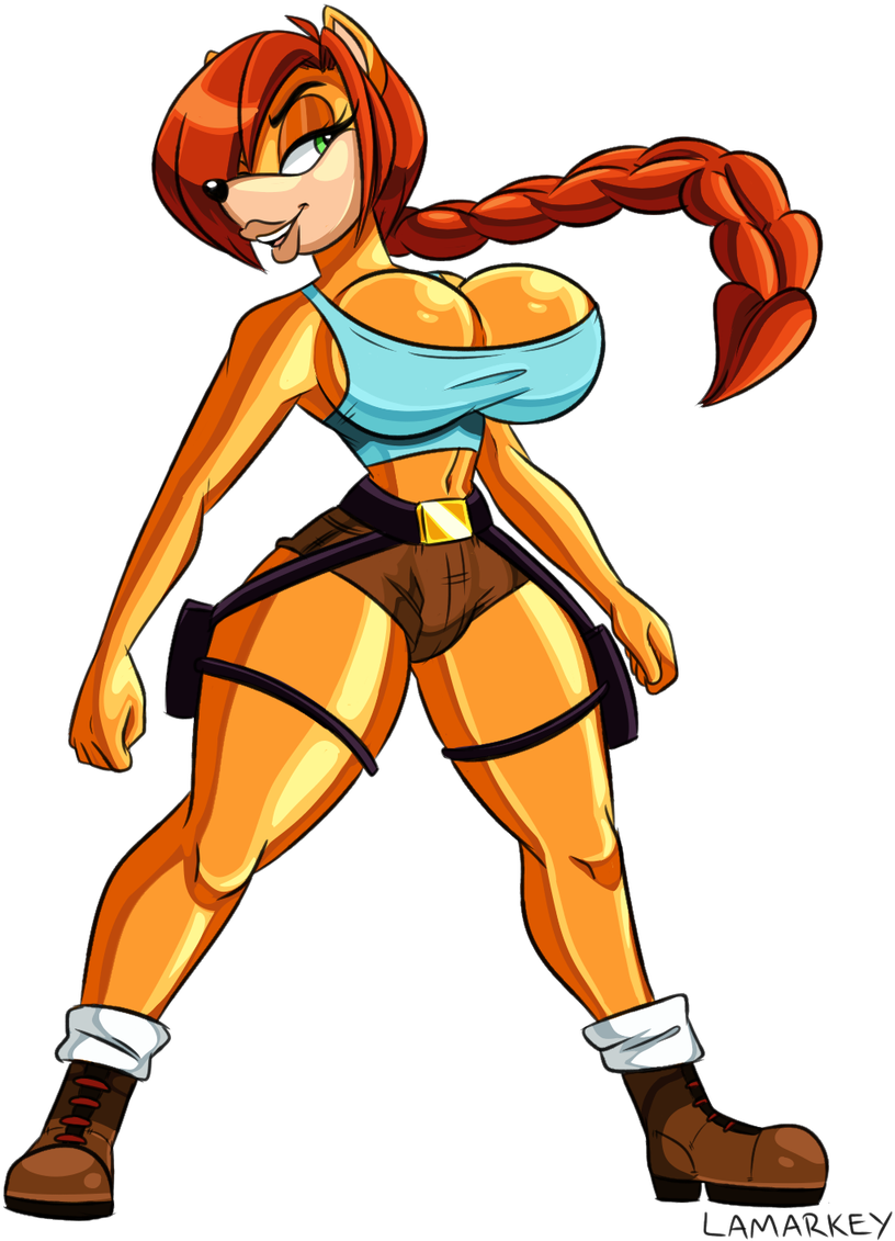 Crash Bandicoot Gender Swap, HD Png Download PNG with transparent background