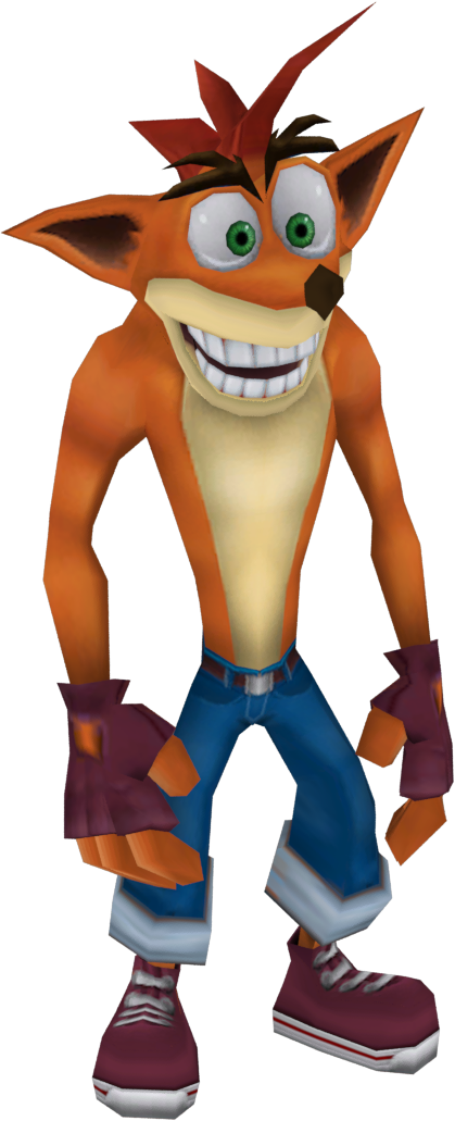 Crash Tag Team Racing Crash Bandicoot, HD Png Download PNG with transparent background