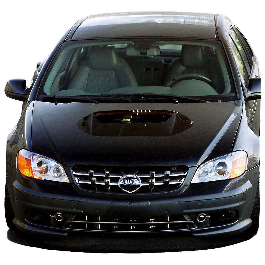 Crashed Car Front View PNG awj PNG with transparent background