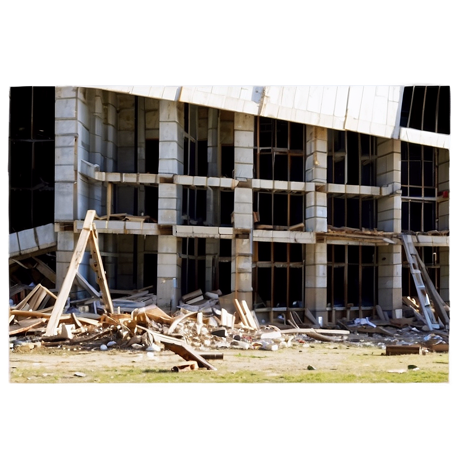 Crashing Building Destruction Png Gxi57