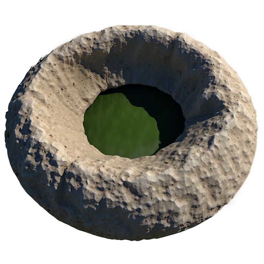 Crater Bird's Eye Perspective Png Hrt