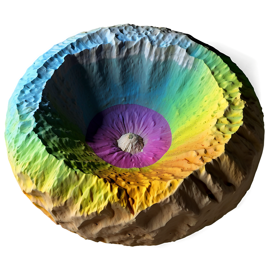 Crater Geological Study Sample Png 70