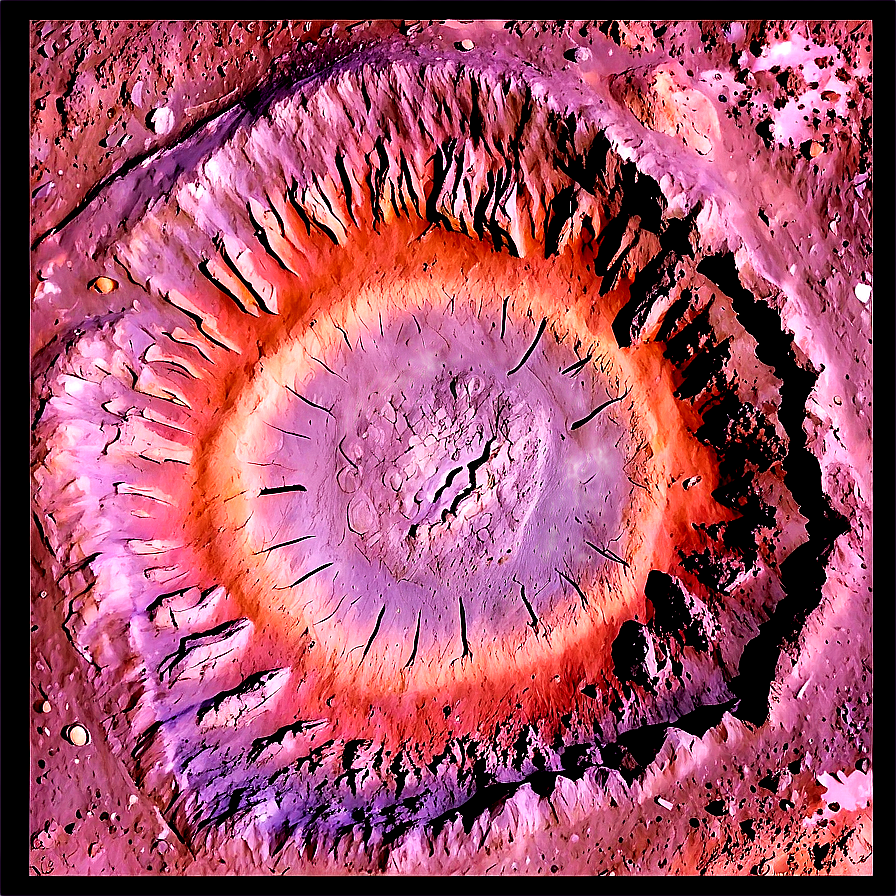 Crater Geological Study Sample Png Hbm80