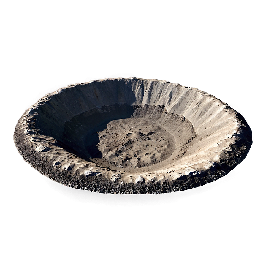 Crater Top View Texture Png Fpk