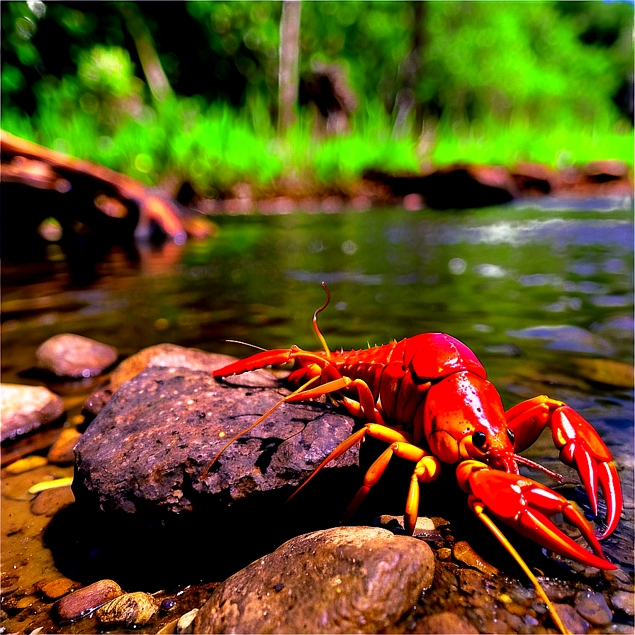 Crawfish In Natural Habitat Png 06122024