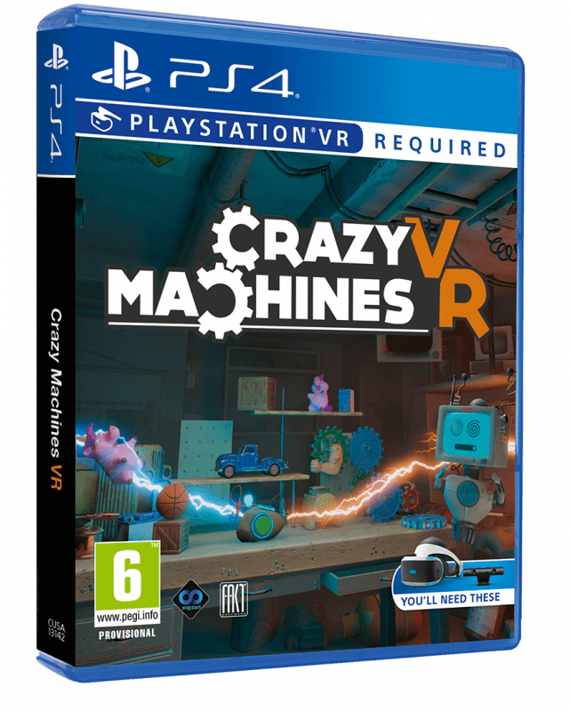 Crazy Machines Vr Ps4, HD Png Download PNG image with a transparent background, free high-resolution download