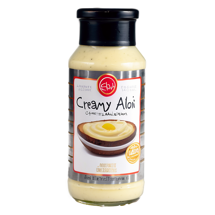 Creamy Aioli Sauce Png 06122024