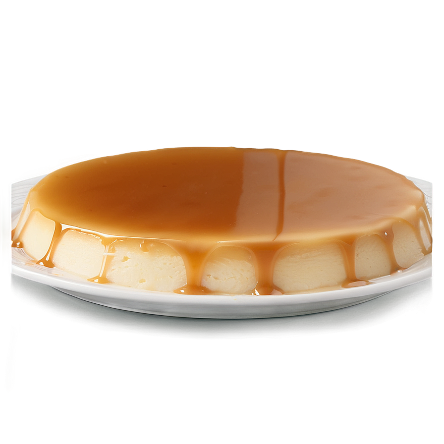 Creamy Caramel Flan Tutorial PNG bbt66 PNG with transparent background