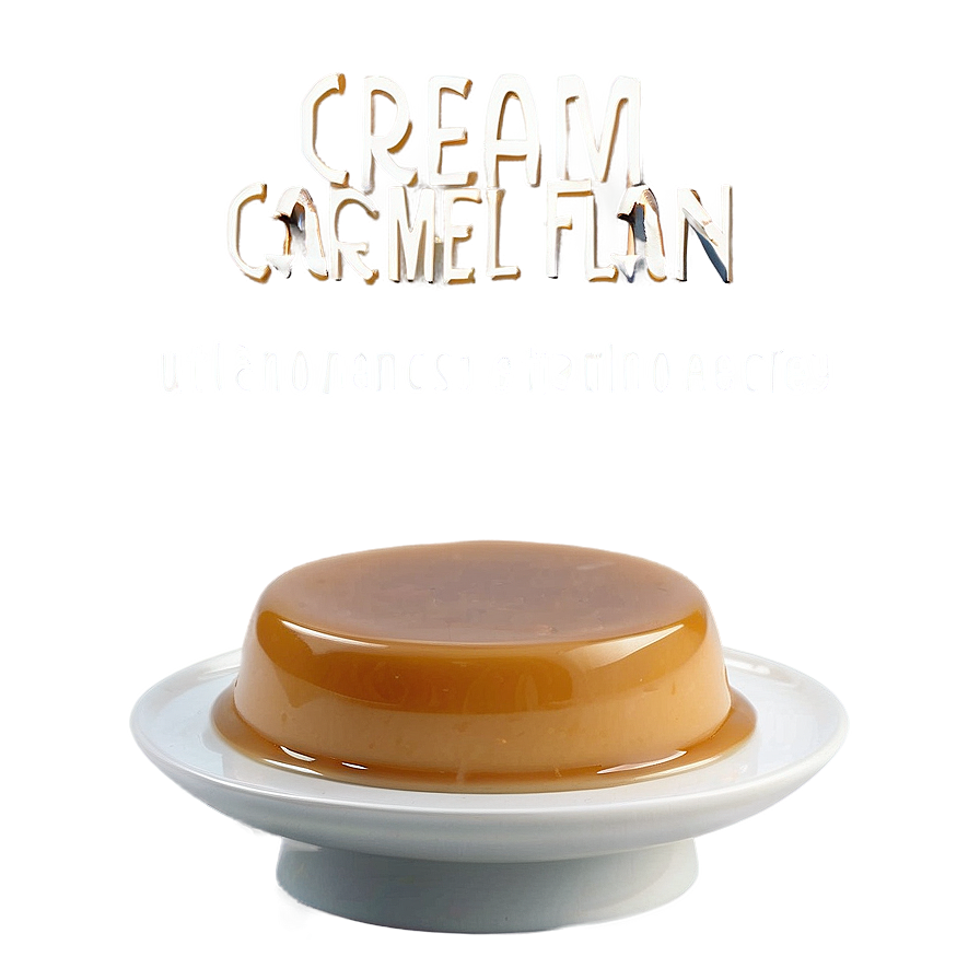 Creamy Caramel Flan Tutorial Png Pdj