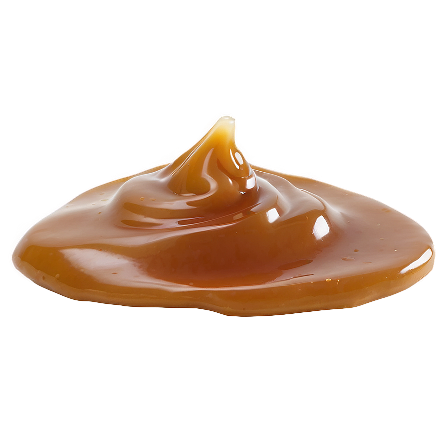 Creamy Caramel Topping Png Qjh53