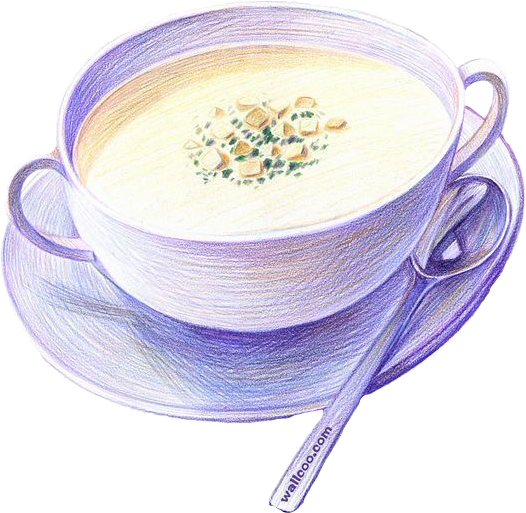 Watercolor Food Soup Freetoedit - Food PNG with transparent background