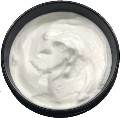 Creamy Whipped Productin Container PNG with transparent background