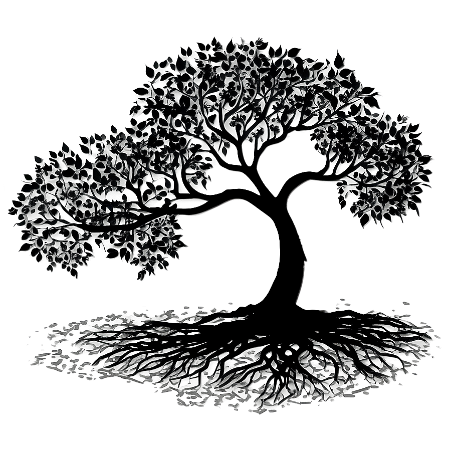 Creative Black Tree Concept Png Etf58