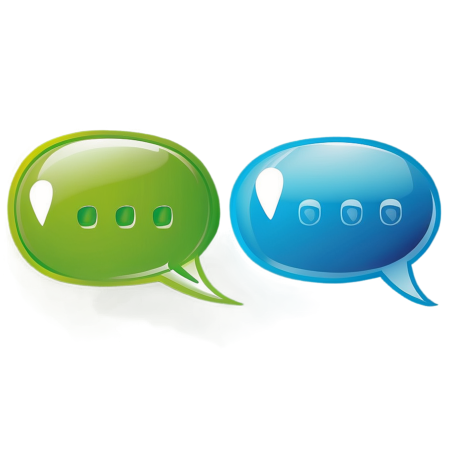 Creative Chat Bubble Png Tug