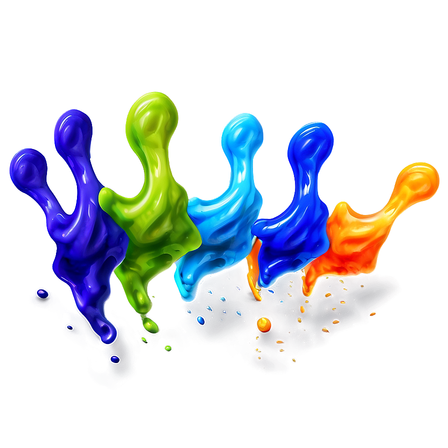 Creative Color Splash Png Vmh52