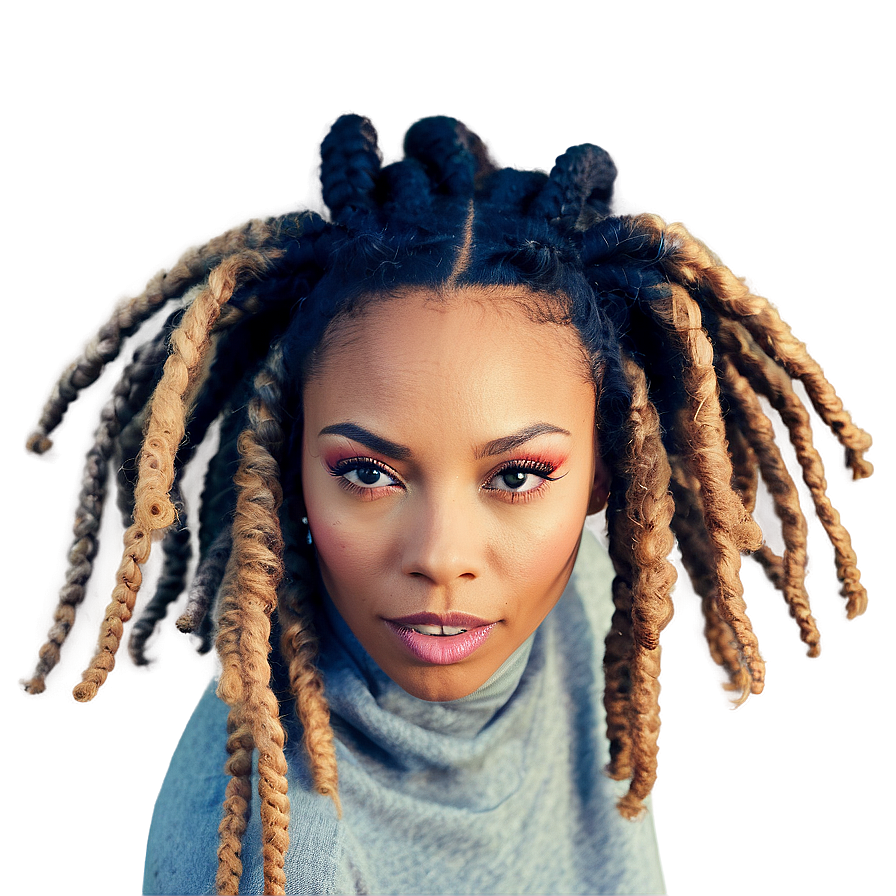 Creative Dreads Twists Png Jnn29