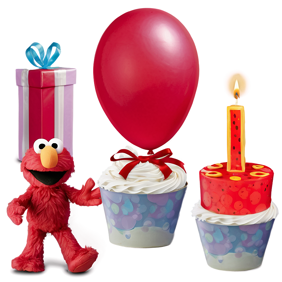 Creative Elmo Birthday Ideas Png 51