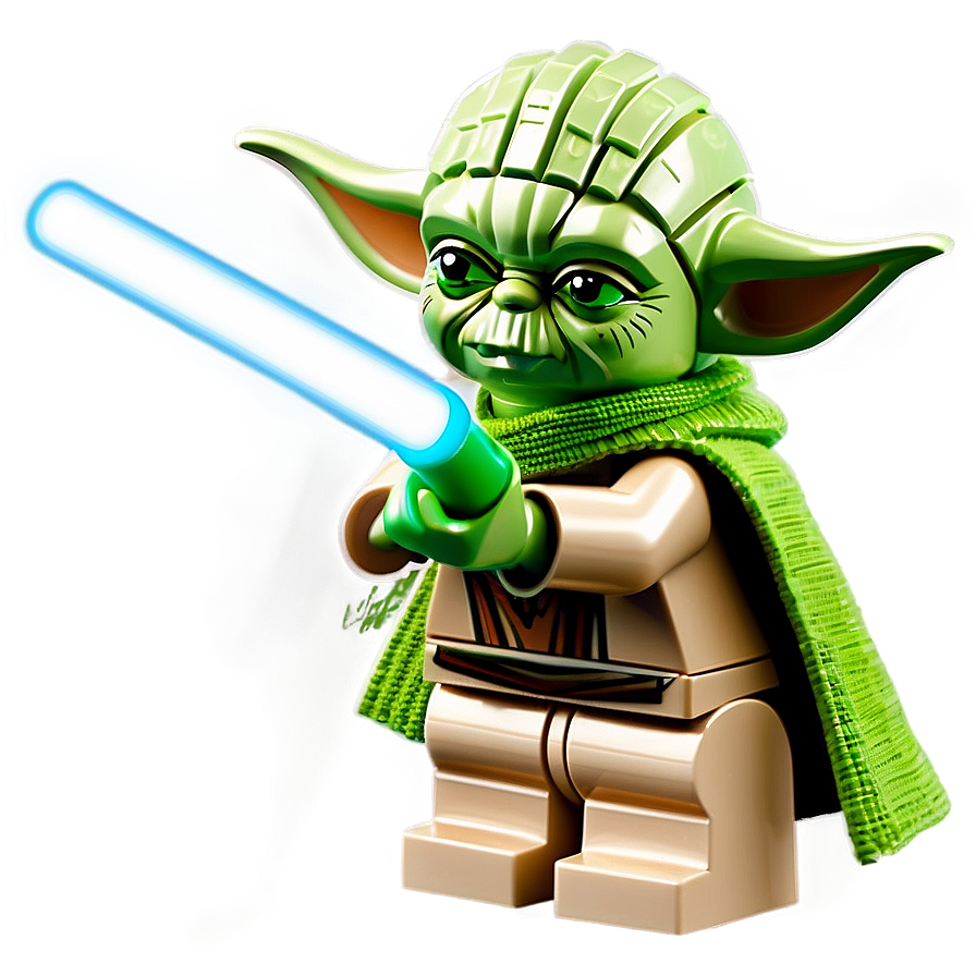 Creative Lego Yoda Art Png 77