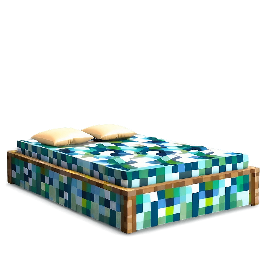 Creative Minecraft Bed Png 36