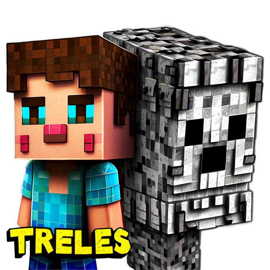 Creative Minecraft Steve Head Png 57