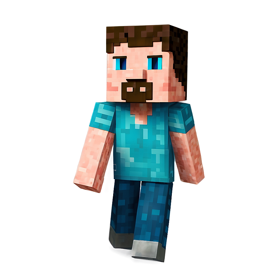 Creative Minecraft Steve Head Png 67