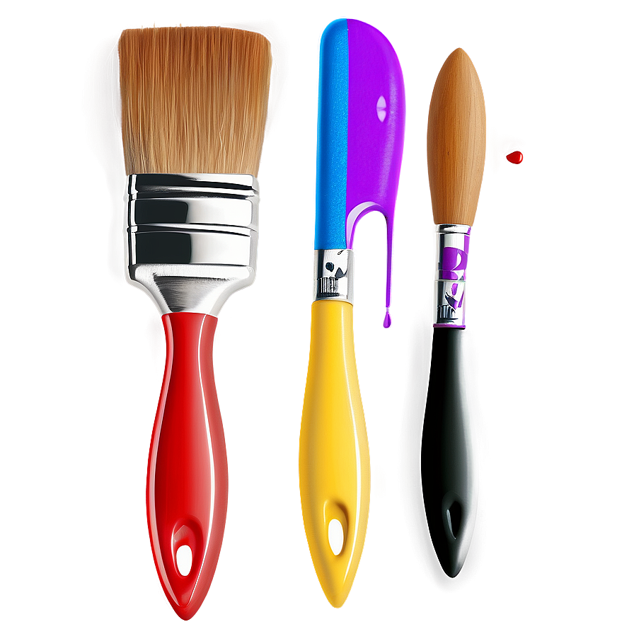 Creative Paint Brush Png Bnn