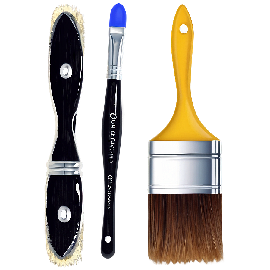 Creative Paint Brush Png Pnx