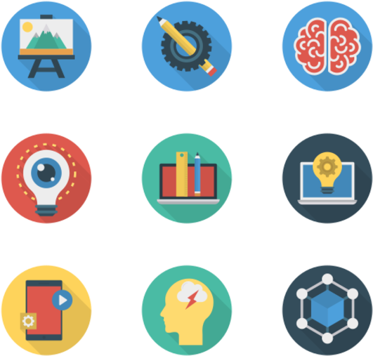 Essential Set - Graphic Design Flat Icon, HD Png Download PNG with transparent background