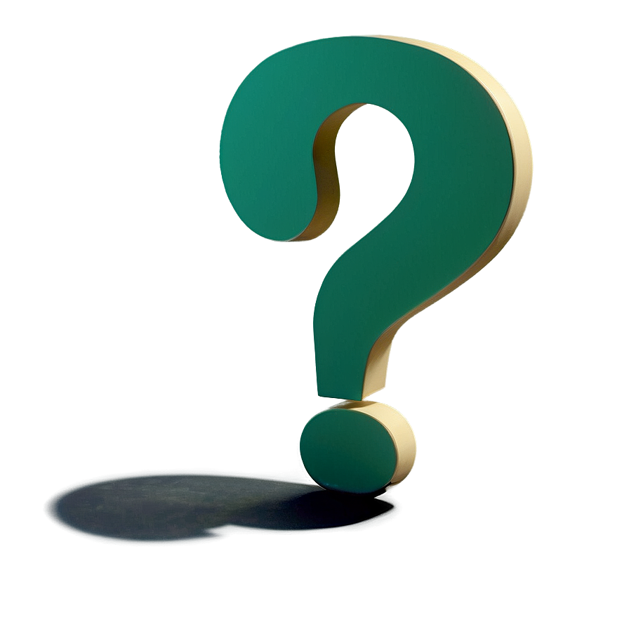 Creative Riddler Question Mark Png 49