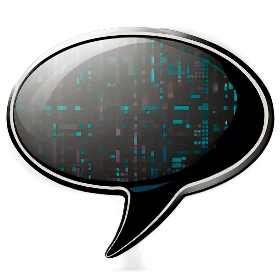 "Creative Speech Bubble Designs in PNG" unx PNG image with a transparent background, free high-resolution download